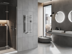 Mexen Hades bathroom radiator 800 x 400 mm, 253 W, chrome - W104-0800-400-00-01