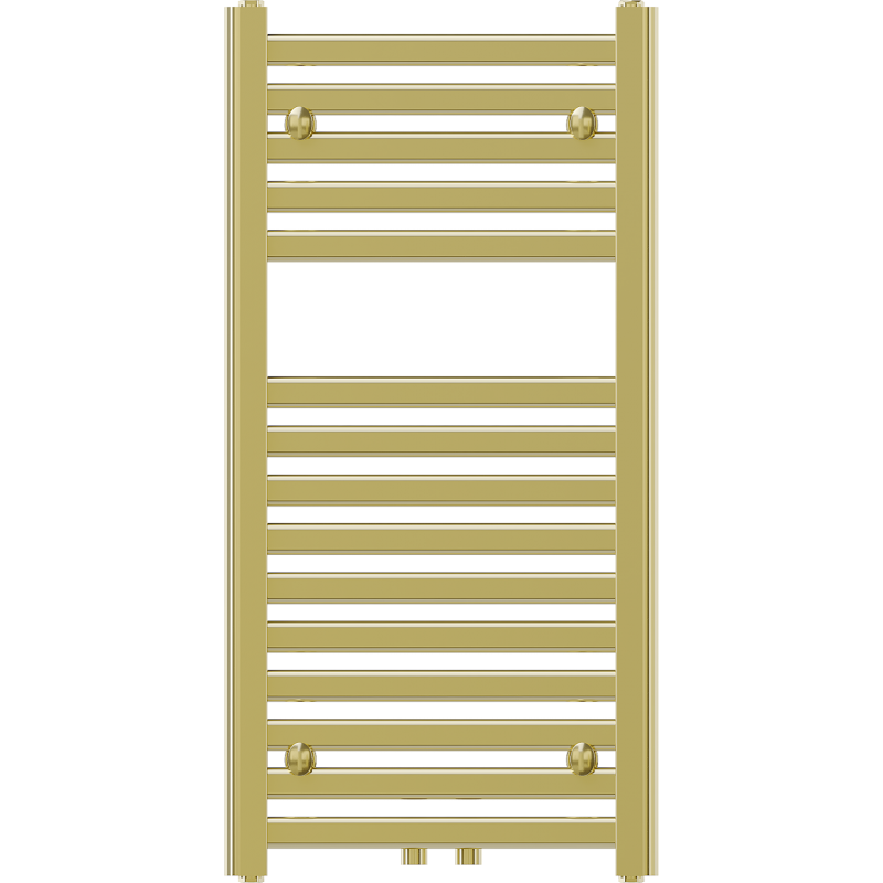 Mexen Hades bathroom radiator 800 x 400 mm, 253 W, gold - W104-0800-400-00-50