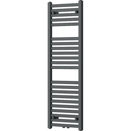 Mexen Hades 1200 x 400 mm Bathroom Radiator, 472 W, Anthracite - W104-1200-400-00-66
