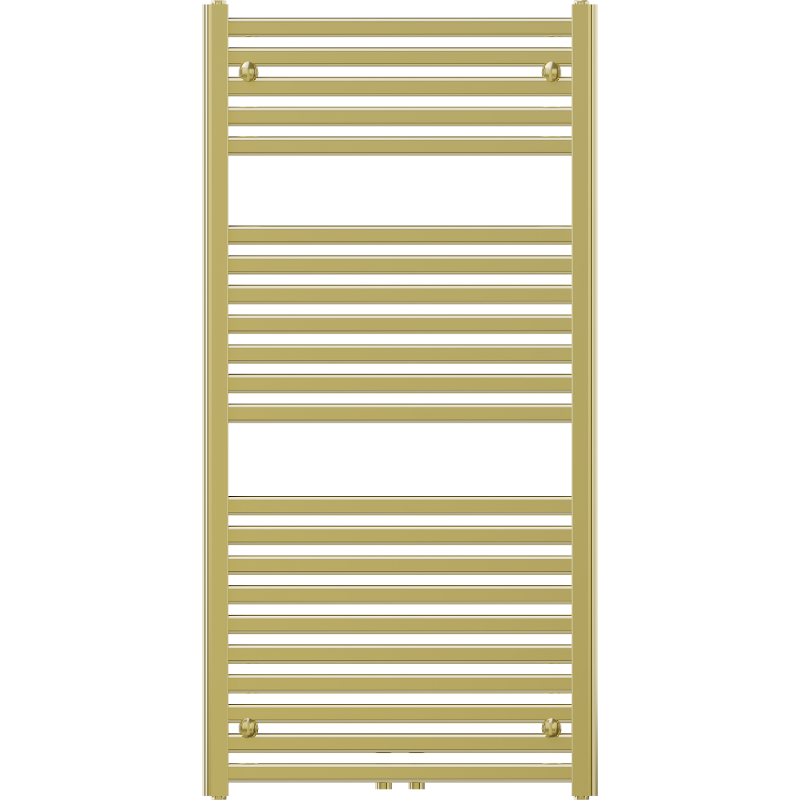 Mexen Hades bathroom radiator 1200 x 600 mm, 527 W, gold - W104-1200-600-00-50