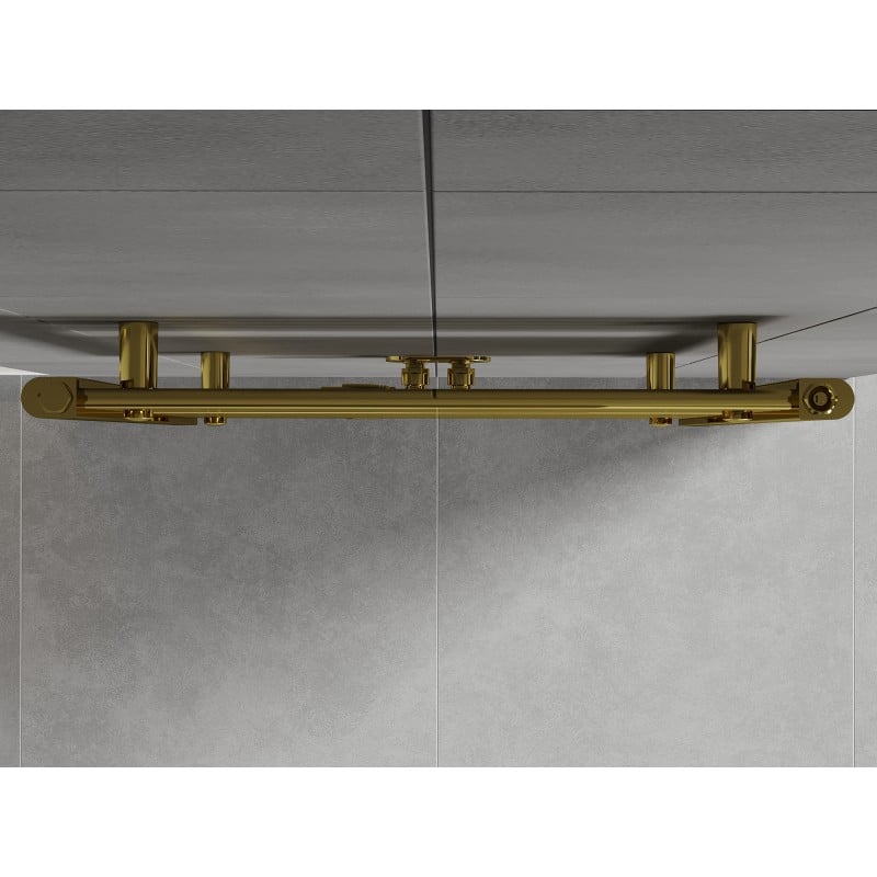 Mexen Hades bathroom radiator 1200 x 600 mm, 527 W, gold - W104-1200-600-00-50