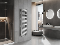 Mexen Hades bathroom radiator 1500 x 400 mm, 461 W, chrome - W104-1500-400-00-01