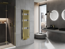 Mexen Hades Bathroom Radiator 1500 x 400 mm, 461 W, Gold - W104-1500-400-00-50