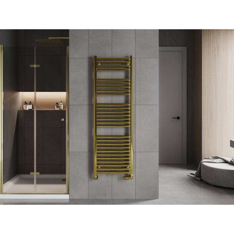 Mexen Hades bathroom radiator 1500 x 500 mm, 555 W, gold - W104-1500-500-00-50