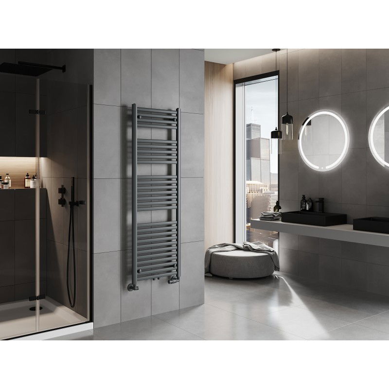 Mexen Hades bathroom radiator 1500 x 500 mm, 703 W, anthracite - W104-1500-500-00-66
