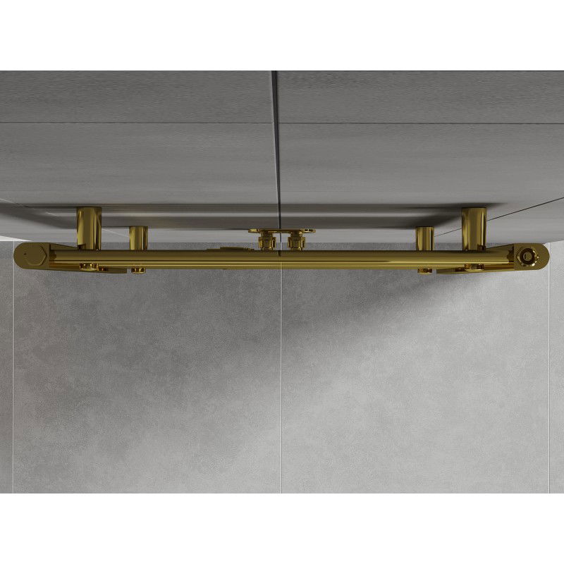 Mexen Hades Bathroom Radiator 1500 x 600 mm, 649 W, Gold - W104-1500-600-00-50
