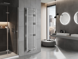 Mexen Hades bathroom radiator 1800 x 500 mm, 675 W, chrome - W104-1800-500-00-01