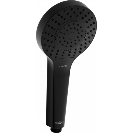 Mexen R-05 3-function shower handle, Black - 79505-70
