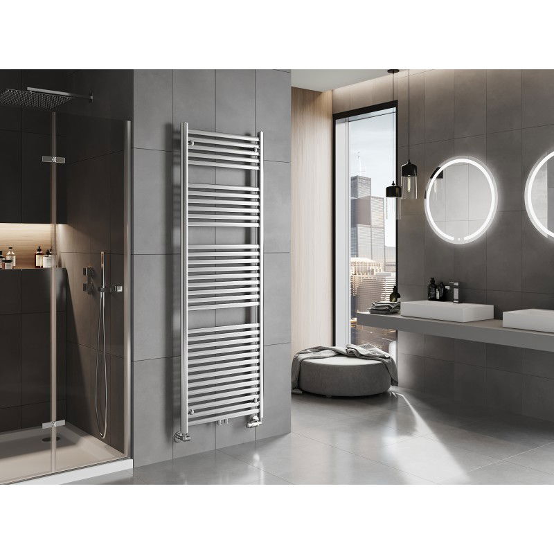 Mexen Hades bathroom radiator 1800 x 600 mm, 790 W, chrome - W104-1800-600-00-01