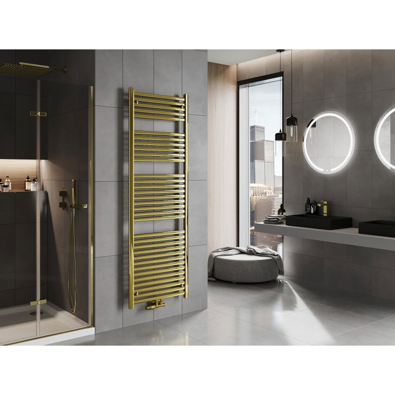 Mexen Hades bathroom radiator 1800 x 600 mm, 790 W, gold - W104-1800-600-00-50