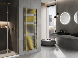 Mexen Hades bathroom radiator 1800 x 600 mm, 790 W, gold - W104-1800-600-00-50