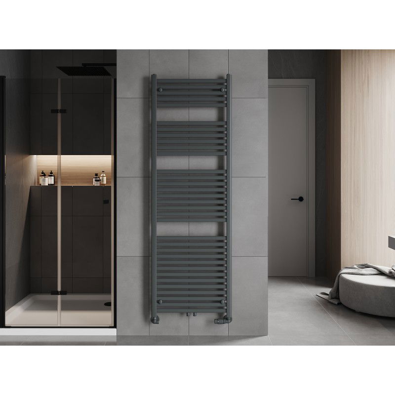 Mexen Hades bathroom radiator 1800 x 600 mm, 1000 W, anthracite - W104-1800-600-00-66
