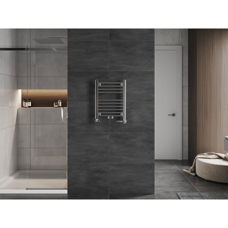 Mexen Mars bathroom radiator 500 x 400 mm, 141 W, chrome - W110-0500-400-00-01