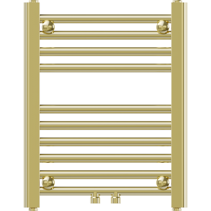 Mexen Mars bathroom radiator 500 x 400 mm, 141 W, gold - W110-0500-400-00-50