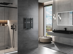 Mexen Mars bathroom radiator 500 x 400 mm, 178 W, anthracite - W110-0500-400-00-66