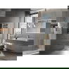 Mexen Mars bathroom radiator 700 x 400 mm, 188 W, chrome - W110-0700-400-00-01