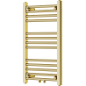Mexen Mars bathroom radiator 700 x 400 mm, 188 W, gold - W110-0700-400-00-50