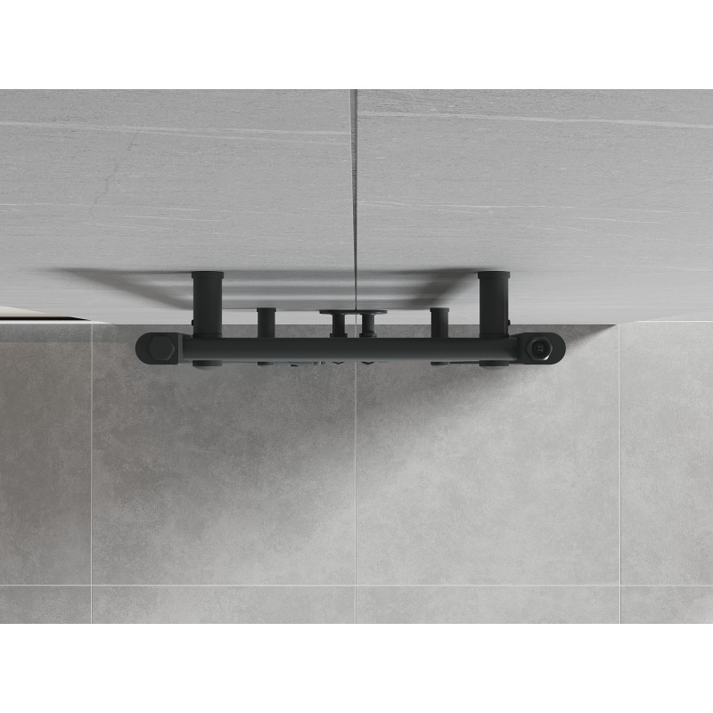 Mexen Mars 700 x 400 mm Bathroom Radiator, 238 W, Anthracite - W110-0700-400-00-66
