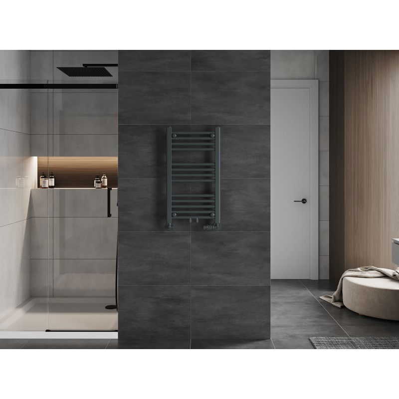 Mexen Mars bathroom radiator 700 x 400 mm, 238 W, anthracite - W110-0700-400-00-66