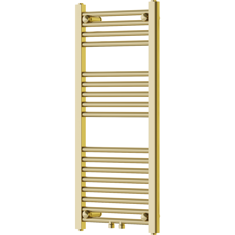Mexen Mars bathroom radiator 900 x 400 mm, 244 W, gold - W110-0900-400-00-50