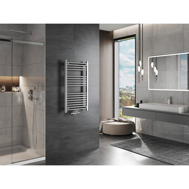 Mexen Mars bathroom radiator 900 x 500 mm, 292 W, chrome - W110-0900-500-00-01