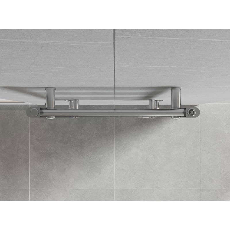 Mexen Mars bathroom radiator 900 x 500 mm, 292 W, chrome - W110-0900-500-00-01