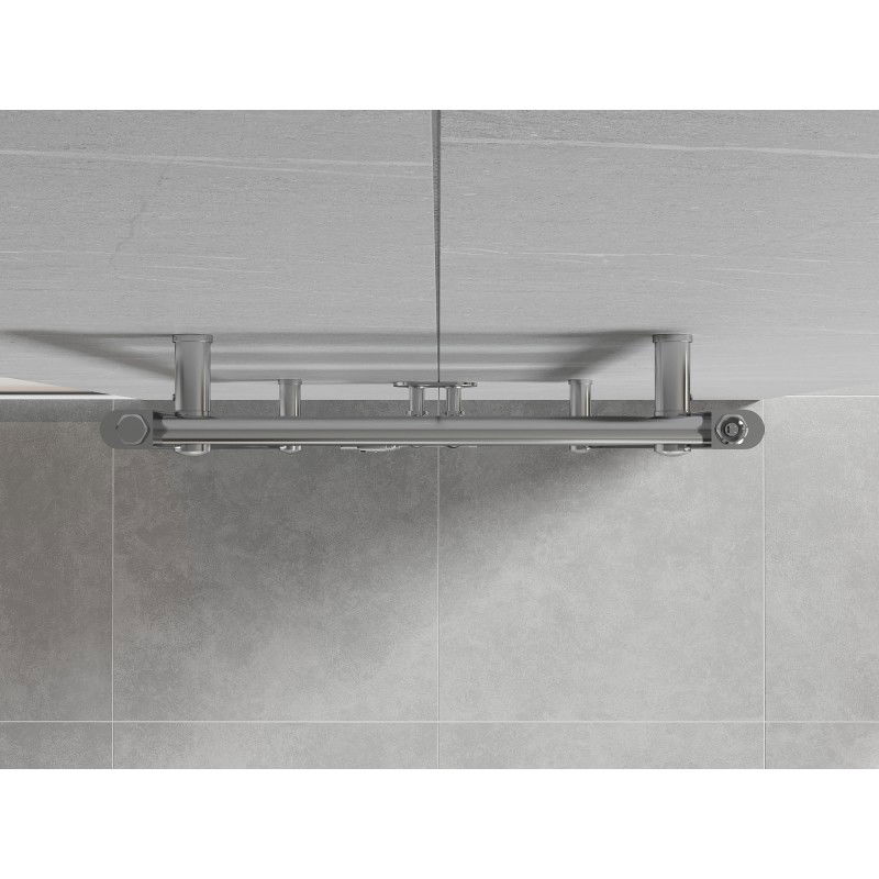 Mexen Mars bathroom radiator 900 x 500 mm, 292 W, chrome - W110-0900-500-00-01