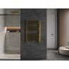 Mexen Mars bathroom radiator 900 x 600 mm, 340 W, gold - W110-0900-600-00-50