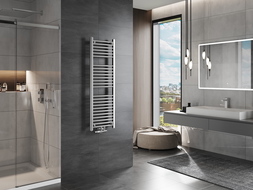 Mexen Mars bathroom radiator 1200 x 400 mm, 346 W, chrome - W110-1200-400-00-01