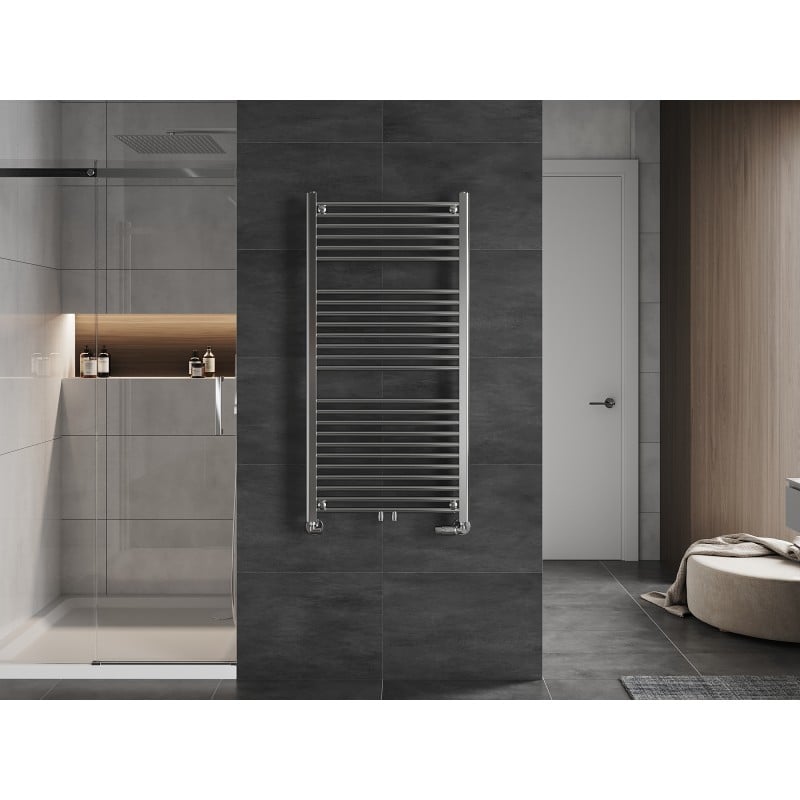 Mexen Mars bathroom radiator 1200 x 600 mm, 487 W, chrome - W110-1200-600-00-01
