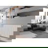 Mexen CC11 Flat Panel Radiator 400 x 400 mm, Bottom Middle Connection, 259 W, White - W6C11-040-040-00