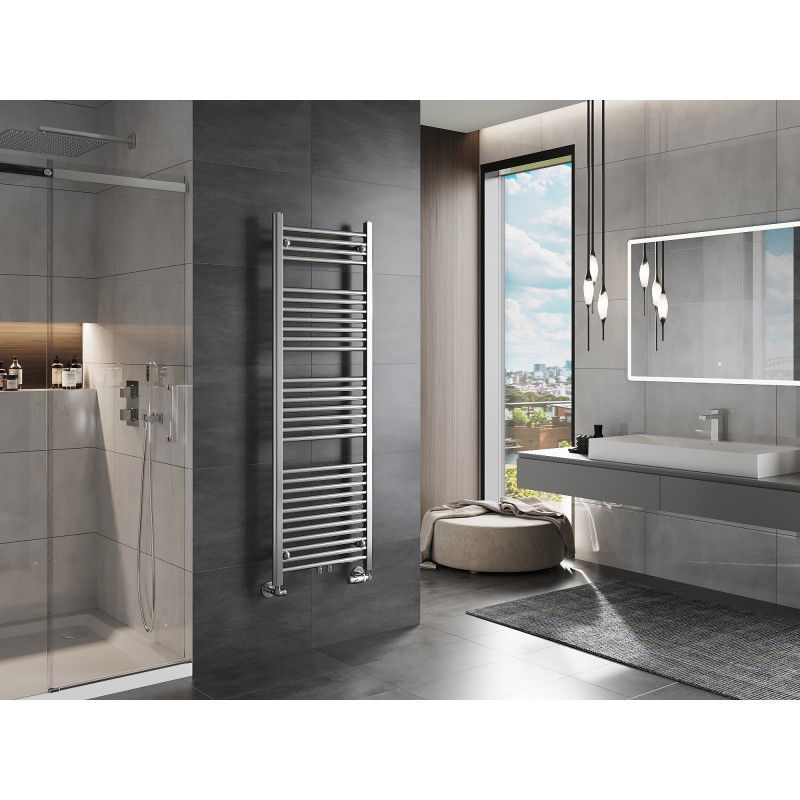 Mexen Mars bathroom radiator 1500 x 500 mm, 494 W, chrome - W110-1500-500-00-01