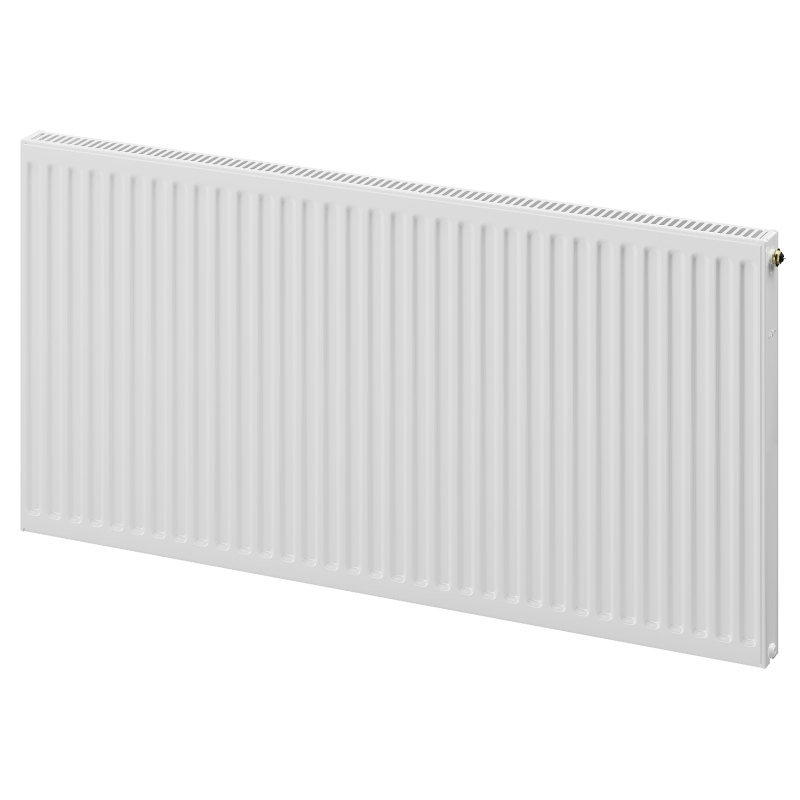 Mexen CC11 flat radiator 400 x 1100 mm, bottom central connection, 713 W, white - W6C11-040-110-00