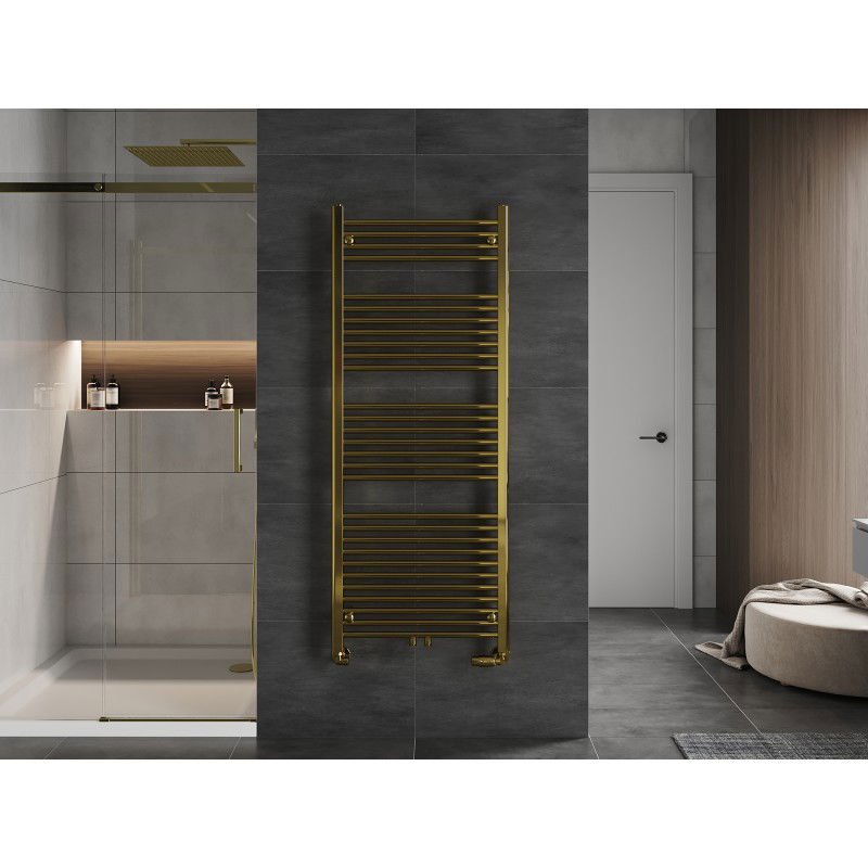 Mexen Mars bathroom radiator 1500 x 600 mm, 576 W, gold - W110-1500-600-00-50