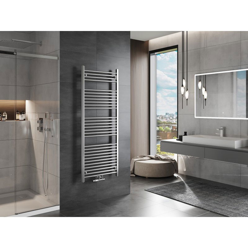 Mexen Mars bathroom radiator 1500 x 600 mm, 576 W, chrome - W110-1500-600-00-01