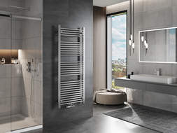 Mexen Mars Bathroom Radiator 1500 x 600 mm, 576 W, Chrome - W110-1500-600-00-01