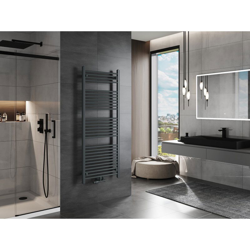 Mexen Mars bathroom radiator 1500 x 600 mm, 729 W, anthracite - W110-1500-600-00-66