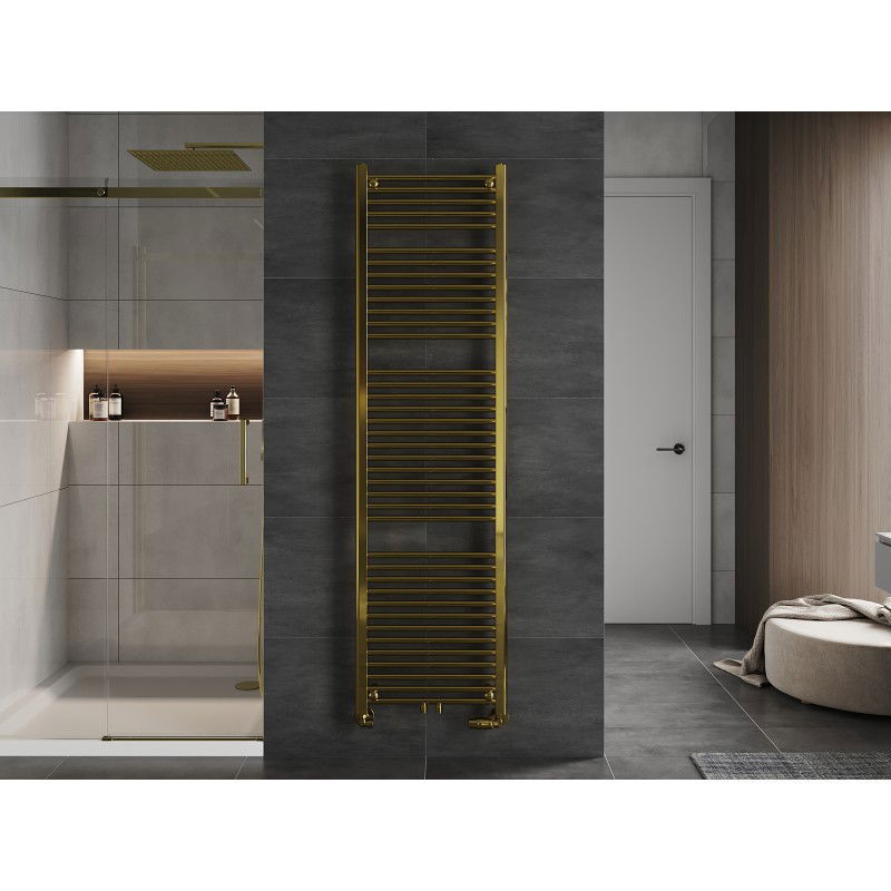Mexen Mars bathroom radiator 1800 x 500 mm, 643 W, gold - W110-1800-500-00-50