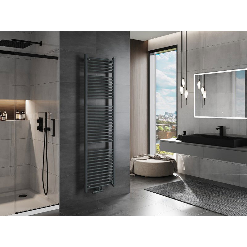 Mexen Mars Bathroom Radiator 1800 x 500 mm, 814 W, Anthracite - W110-1800-500-00-66