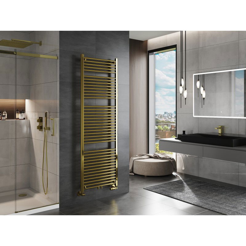 Mexen Mars Bathroom Radiator 1800 x 600 mm, 752 W, Gold - W110-1800-600-00-50