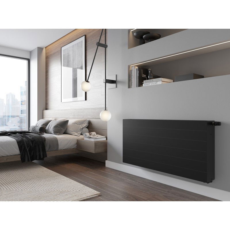 Mexen Line CVL33 panel radiator 900 x 400 mm, bottom connection, 1200 W, black - W633L-090-040-70
