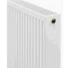 Mexen CC22 panel radiator 300 x 1500 mm, bottom central connection, 1400 W, white - W6C22-030-150-00