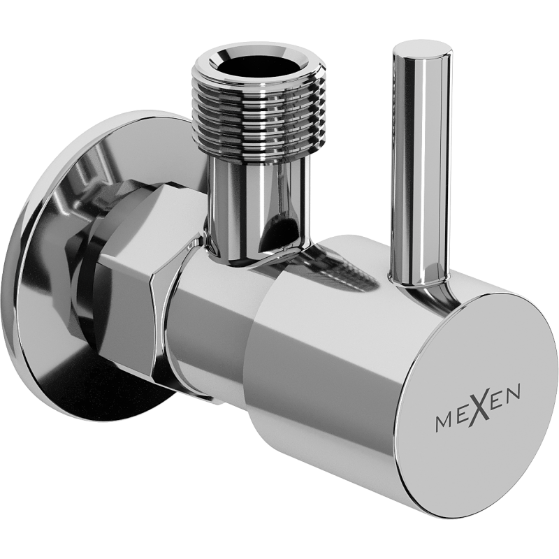 Mexen R1 Angle Valve for Taps 1/2"x3/8", Chrome - 79970-00