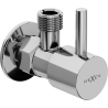 Mexen R1 Angle Valve for Taps 1/2"x3/8", Chrome - 79970-00