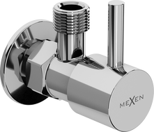 Mexen R1 angle valve for faucets 1/2"x3/8", chrome - 79970-00