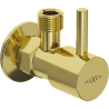Mexen R1 angled valve for taps 1/2"x3/8", gold - 79970-50
