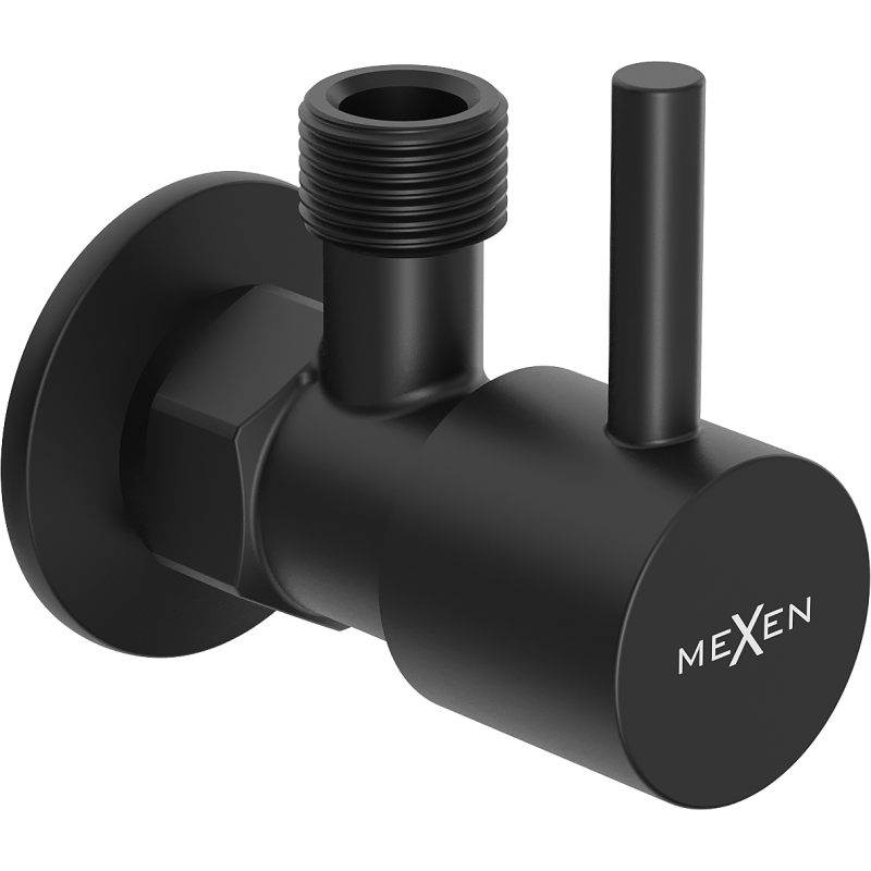 Mexen R1 angle valve for taps 1/2"x3/8", black - 79970-70