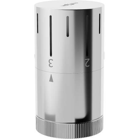 Mexen Uni-T thermostatic radiator head, chrome - W908-005-01