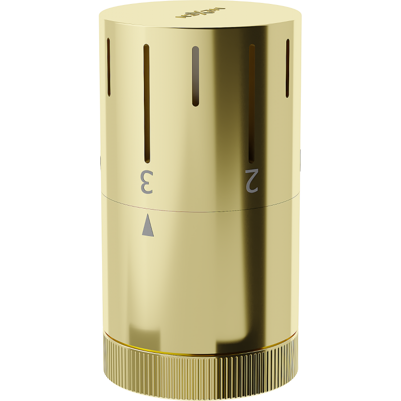 Mexen Uni-Term thermostatic radiator head, gold - W908-005-50