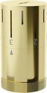 Mexen thermostatic head for radiator, gold - W908-005-50